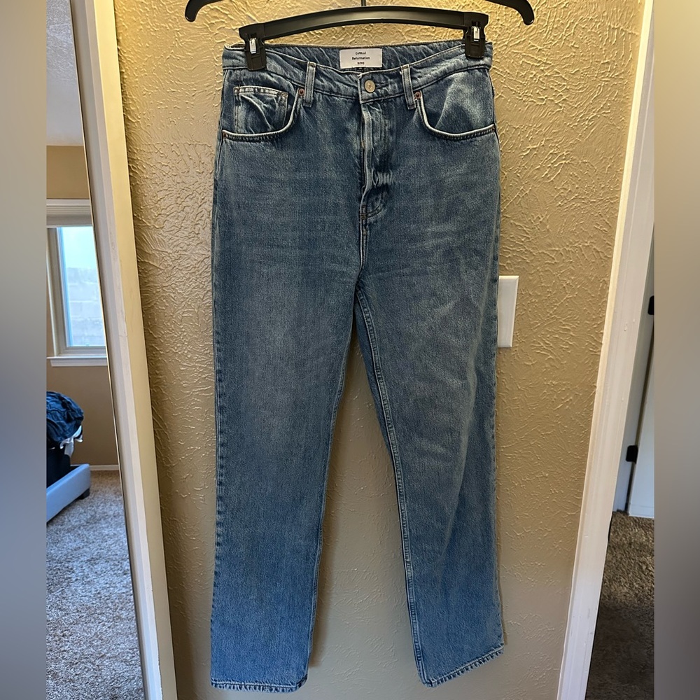 Reformation Camille Light Blue Jeans